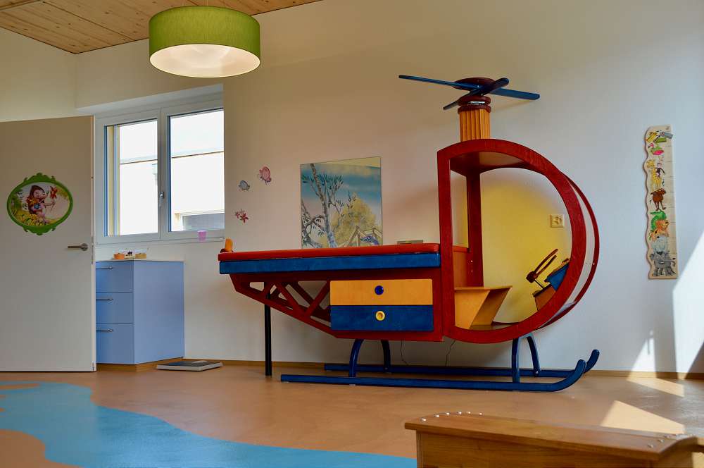 Flug Richtung Thun und Umgebung